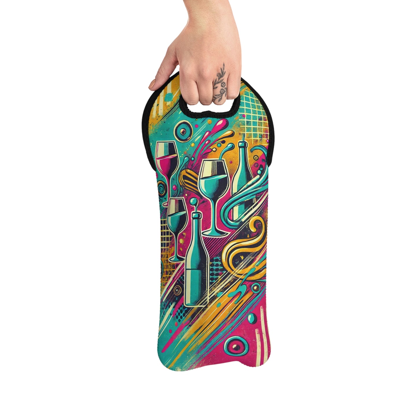Bold Pours Single Wine Tote 4